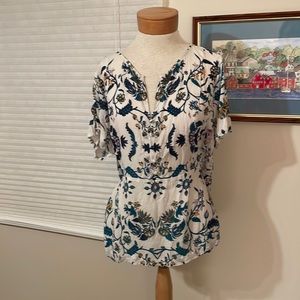Lucky brand floral top